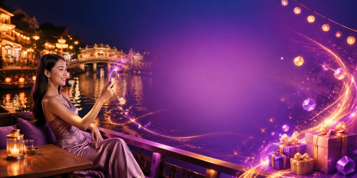 Người chơi tại Hội An nhâm nhi cà phê và trải nghiệm live casino VIP trên điện thoại di động